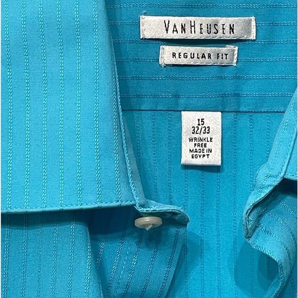 Mens Van Heusen long sleeve button down shirt - Picture 3 of 7